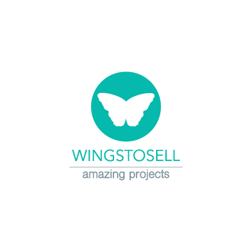 WINGSTOSELL, business consulting, logo